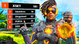 XSET is UNSTOPPABLE in ALGS Scrims! (1st Place 101 Points)  // Apex Legends