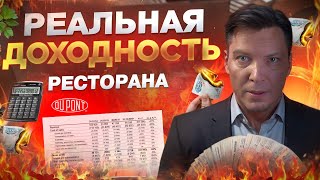 Доходность инвестиций в ресторан -как посчитать? Модель Дюпона. Рентабельность собственного капитала