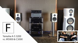 Vollverstärker vs. Vor- Endstufen Kombination - Yamaha A-S 3200 vs. Yamaha M5000 & C5000 - Hifi Test