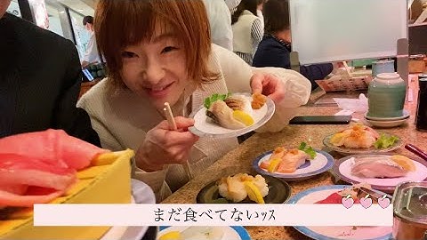 【お寿司大食い】お寿司屋さんで独特な声の店員と客が・・・ｯｽ❣️