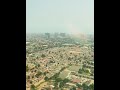 beautiful Landing in Luanda , Angola