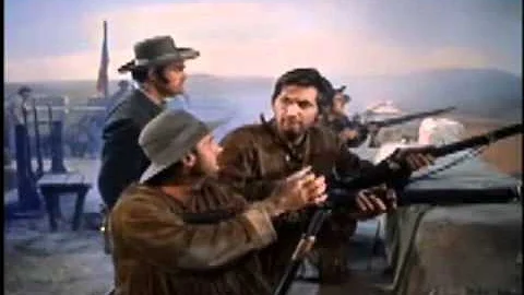 Davy Crockett takes out Ol' Betsy at the Alamo