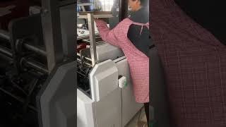 Multi functional production line for both rigid box making and case making