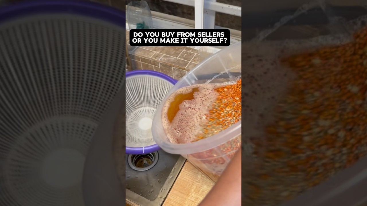 Как я готовлю акаму (кашу) для своих детей ~ простой и полезный акаму