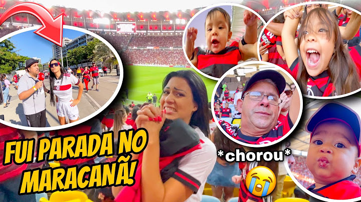 NOSSA PRIMEIRA VEZ NO MARACANÃ!!! 😭 *MEU PAI CHOROU*