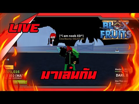 Live Roblox Blox Fruits แจกผลก นลงด นด วย โดเนทใด นะค บ Youtube - live roblox เกมไรบอกได ค บxd youtube