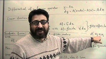 Lecture 2-3: Derivatives of multivariate functions: Gradient and Hessian