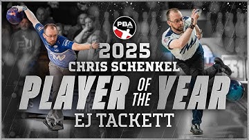 EJ Tackett is the 2025 PBA Player of the Year