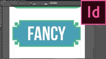 How to make a fancy corner of a square, rectangle, or frame in InDesign CC 2019