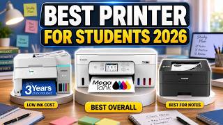 Best Printer for Students 2026 | Cheap Ink & Smart Picks