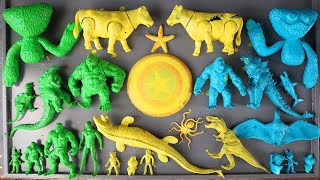 Dinosaurus Jurassic World Dominion: T-rex/Brachiosaurus/Skibidi/Spider-Man/KingKong/Tung Tung Sahur