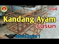 MEMBUAT KANDANG AYAM BANGKOK 4 PINTU part 1