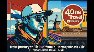 Train Journey to Tiel ????  from  ’s-Hertogenbosch ? Geldermalsen ? Tiel | Offbeat Dutch Travel -Live