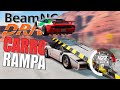 Carro rampa 400km de velocidade no BeamNG Drive Multiplayer