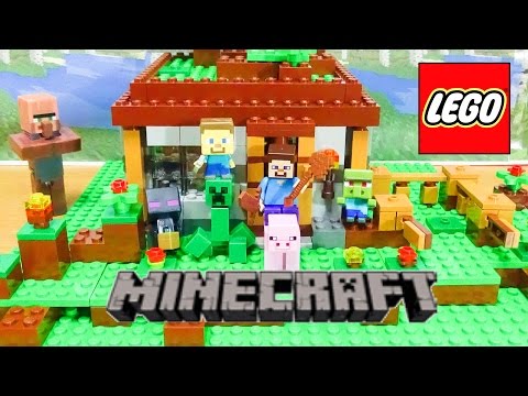 Realistic Minecraft Life: Creeper Kid - Minecraft Animation. 