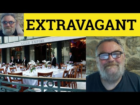 Video: Co znamená extravagance v angličtině?