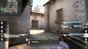 CS:GO - 1v3 Clutch on de_inferno