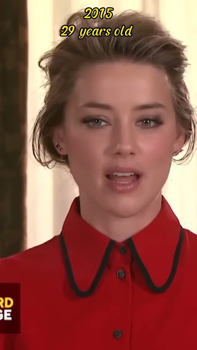Evolution of Amber heard #amberheard #shorts