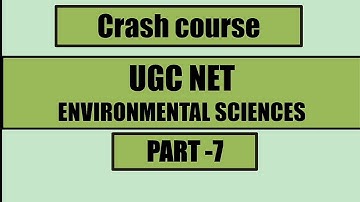 UGC NET ENVIRONMENTAL SCIENCE  |CRASH COURSE |PREVIOUS YEARS QUESTIONS PAPERS