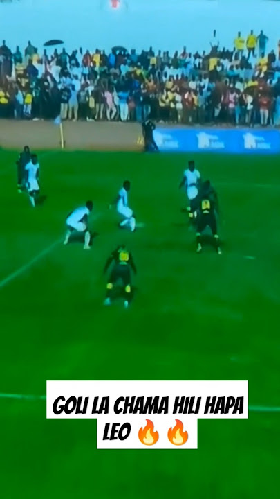 GOLI LA CHAMA HILI HAPA LEO 🔥🔥 #duet #rais #football #soccer #mpenja #simbavsyanga #news #raissamia