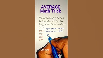 Average Short Trick in Hindi | Average Questions| Math Trick| Math Question| #shorts