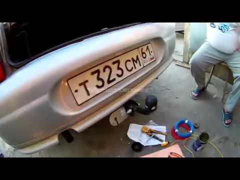 ВАЗ 2110 ПОДКЛЮЧЕНИЕ РОЗЕТКИ ПРИЦЕПА