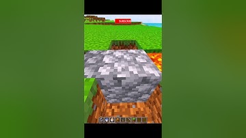 Minecraft cobblestone generator 😱🔥 #shorts #minecraft