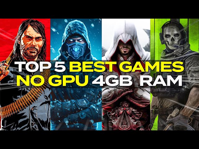 TOP 5 Hardest Games Ever Made for Low End PCs (No GPU) 🔥
