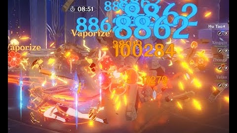 🔥💧Hu Tao + Double Hydro vs Perpetual Mechanical Array💧🔥