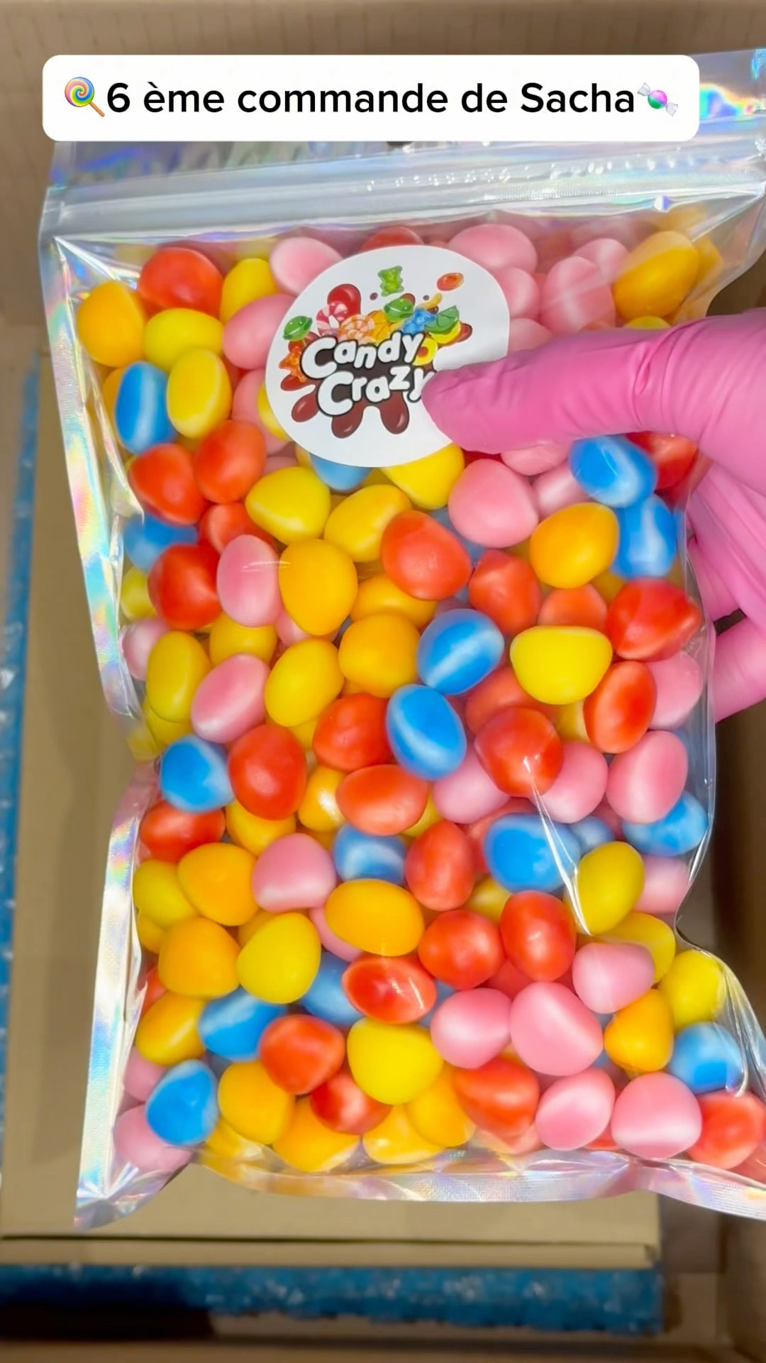 ?6 ème commande de Sacha? #candycrazy