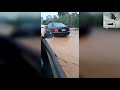 Breaking News.Flood in Beirut Lebanon's roads are drowning in rainwater.