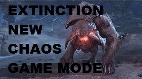 NEW Extinction Chaos Mode on Nightfall