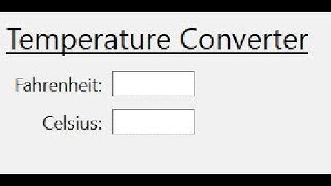 Red Tutorial: Simple GUI App (Fahrenheit to Celsius)