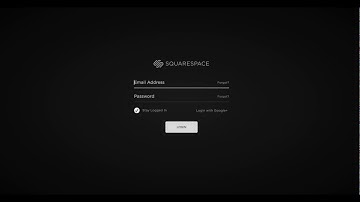 SquareSpace Login