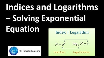 Solving Exponential Equation | Additional Mathematics
