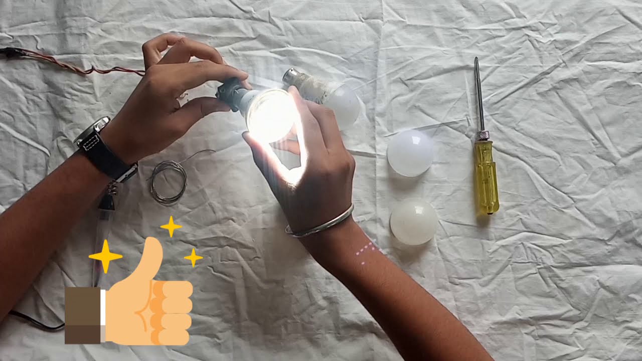 Repair Led Bulb At Home In ₹5 Rupees YouTube