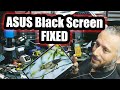 Asus Laptop Black screen after charging connector replacement - FIXED