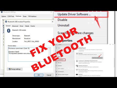 Fix Bluetooth Errors on Windows 10
