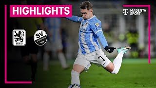 TSV 1860 München - SV Sandhausen | Highlights 3. Liga | MAGENTA SPORT