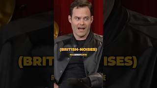 The Perfect British Accent Bill Hader On Conan