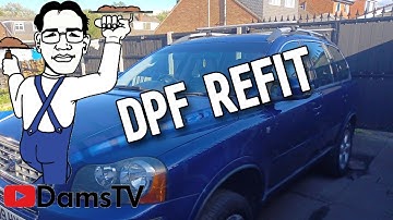 xc90 DPF removal part 2