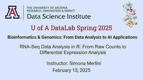[2025 Spring] Bioinformatics & Genomics: From Data Analysis to AI Applications - Data Analysis in R