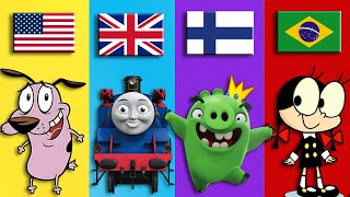 Cartoons From Different Countries Pt.1