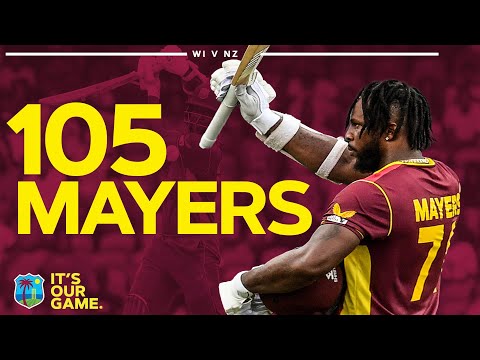 👏 Stunning Innings! | Kyle Mayers Hits 105 Against The Black Caps | West Indies v New Zealand