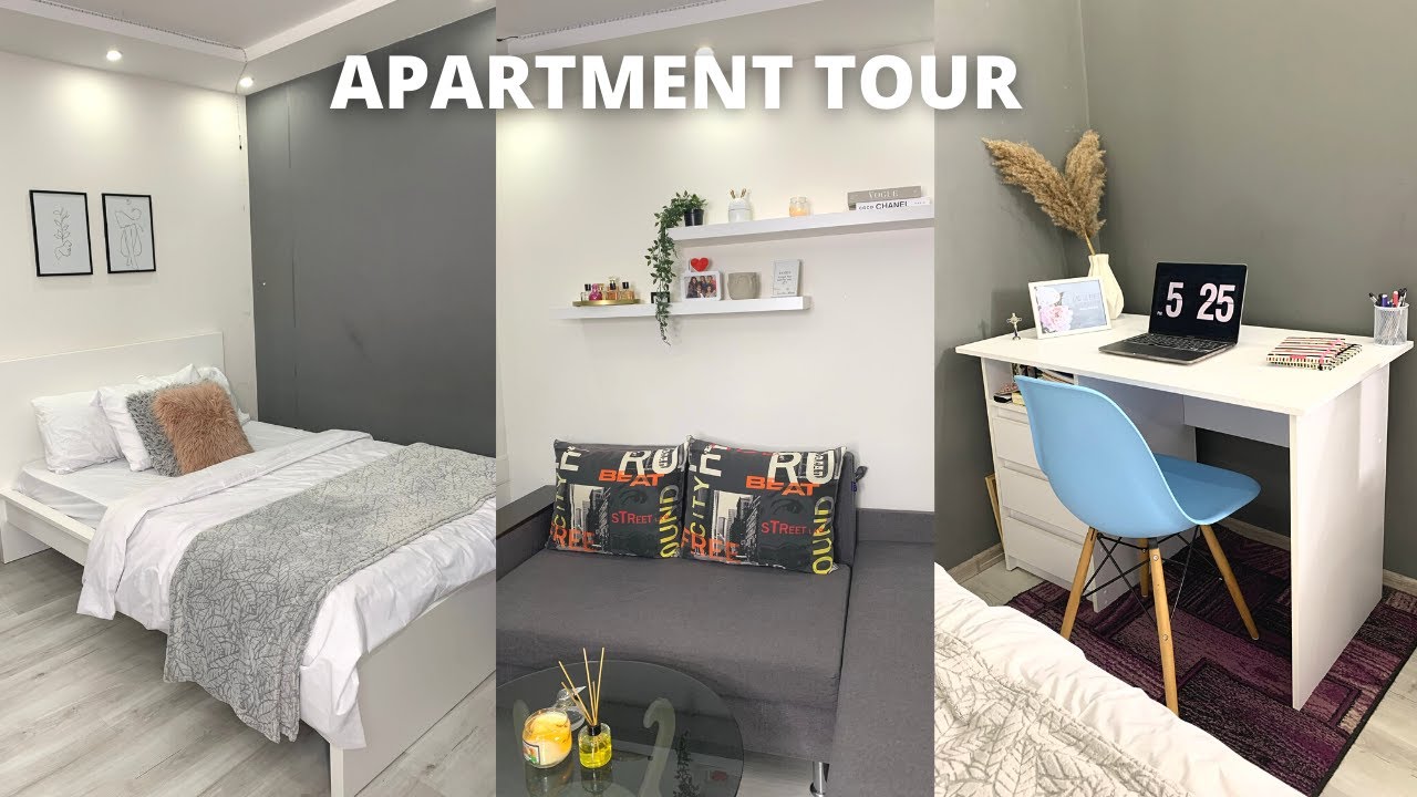 MY SMALL STUDIO APARTMENT TOUR