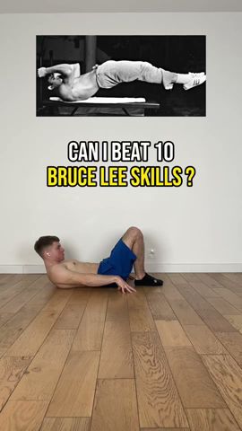 Am I better than Bruce Lee ? 🤔 #workout #amazing #flexibility #mobility #yoga #gym #training #wtf