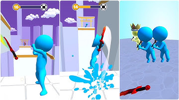 Sword play! Ninja slice runner 3d game (Level 9 to 16)  G for Gaming #gameplay