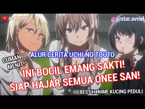 SI BOCIL SUPER!!! SEMUA ONEE SAN DIA EMBAT! - Alur Cerita Anime Nek0p0i H3NT0NK Uchi no Otouto