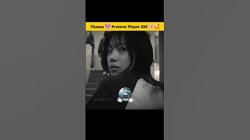 thanos 😈 protects player 222 🌸🥰 #SquidGame #shorts #ytshorts #trending #viralvideo #edit #thanos