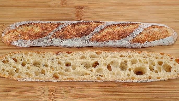 Pain baguette maison sans moule ! 